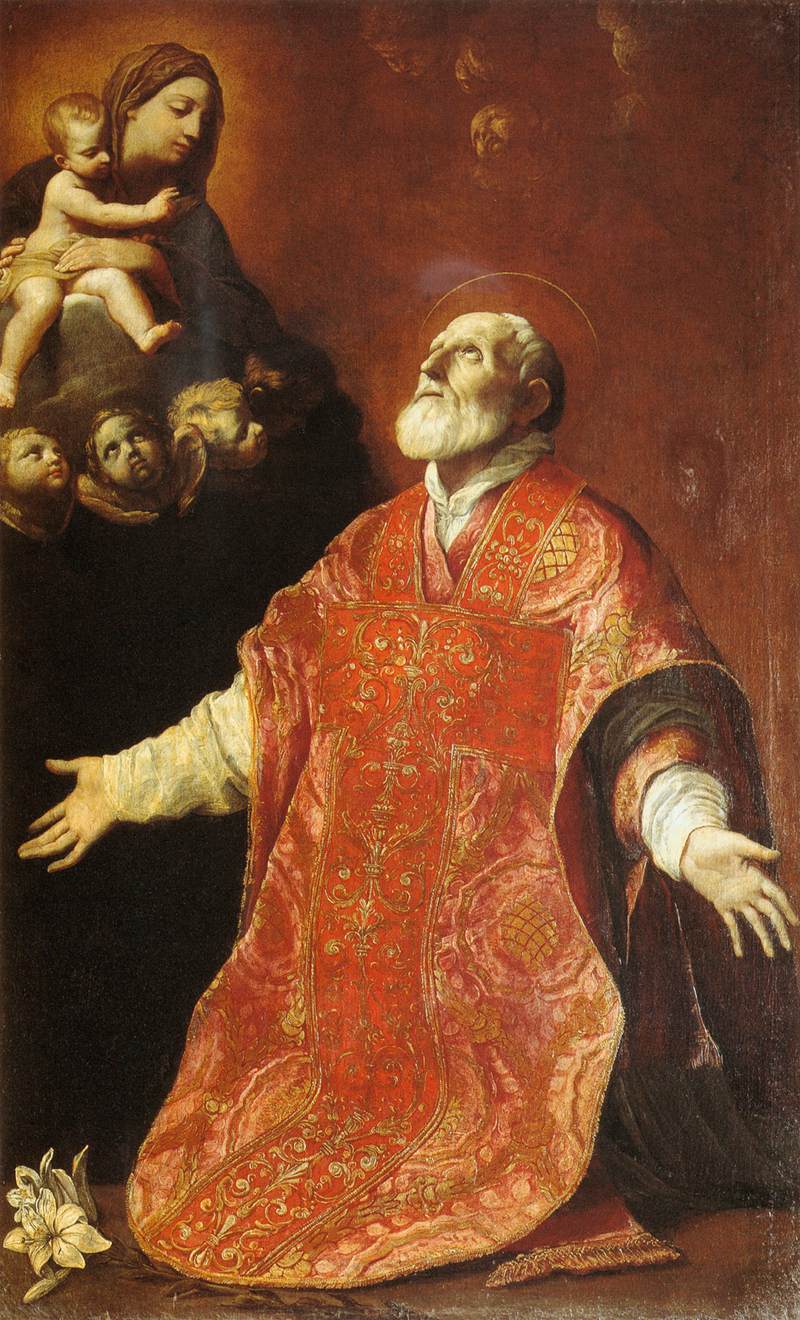 St. Philip Neri in ecstasy, by Guido Reni